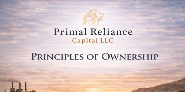 PRC principles of ownership reflecting disciplined long-term stewardship.