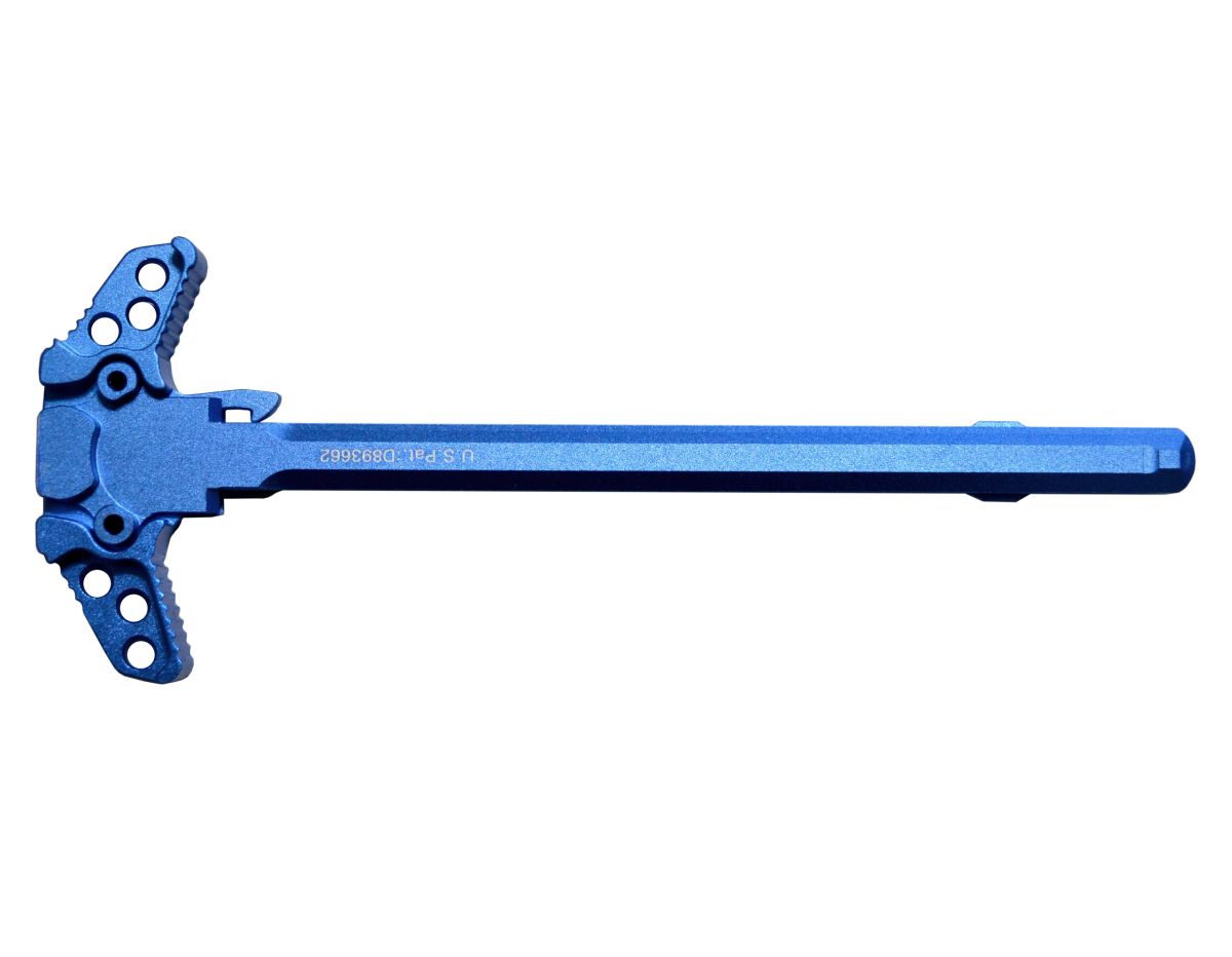 Presma® Patented Ambidextrous AR15 and AR9 Charging Handle, Dark Blue