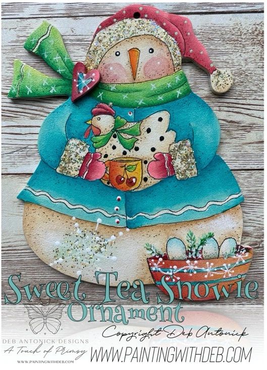 Sweet Tea Ornament EPattern