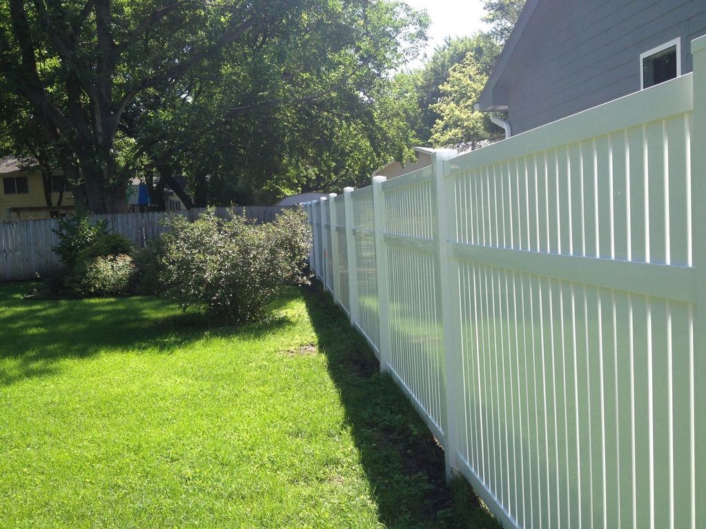 Vinyl (also known as PVC) fencing is a great option 