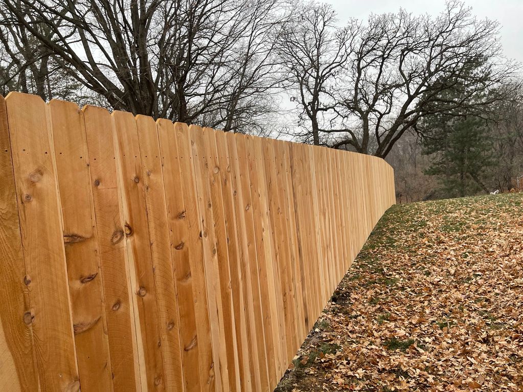 Cedar fence wood 
Privacy style fences