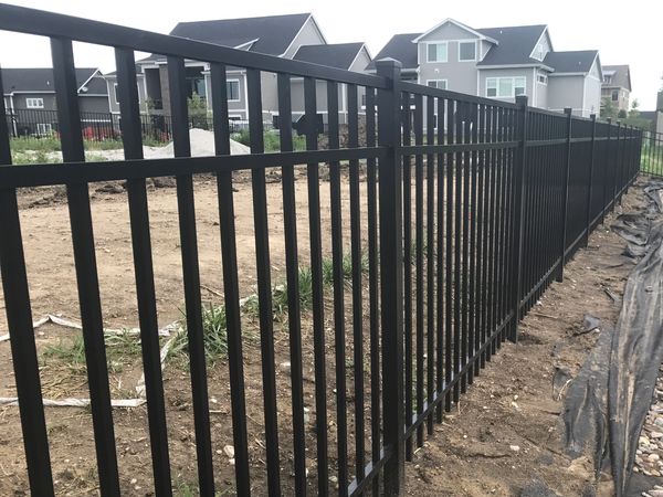 Ornamental aluminum fencing installed by Fence Americaserving Des Moines, Ankeny, Waukee & Urbandale