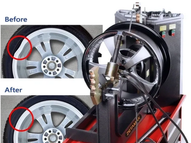 Alloy Wheel Straightening.