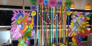 Holi Party Planner & Decoration on Rent, in Delhi, Gurgaon, Noida,, Faridabad