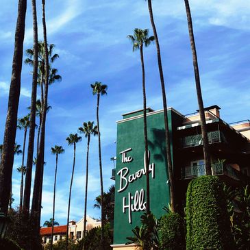 Picture of the Beverly Hills hotel