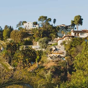 Picture of houses on the hill