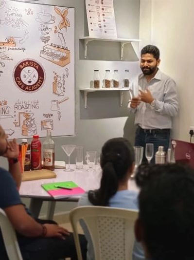 cafe management program pune, barista training mumbai