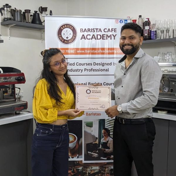 certified barista course, barista training mumbai