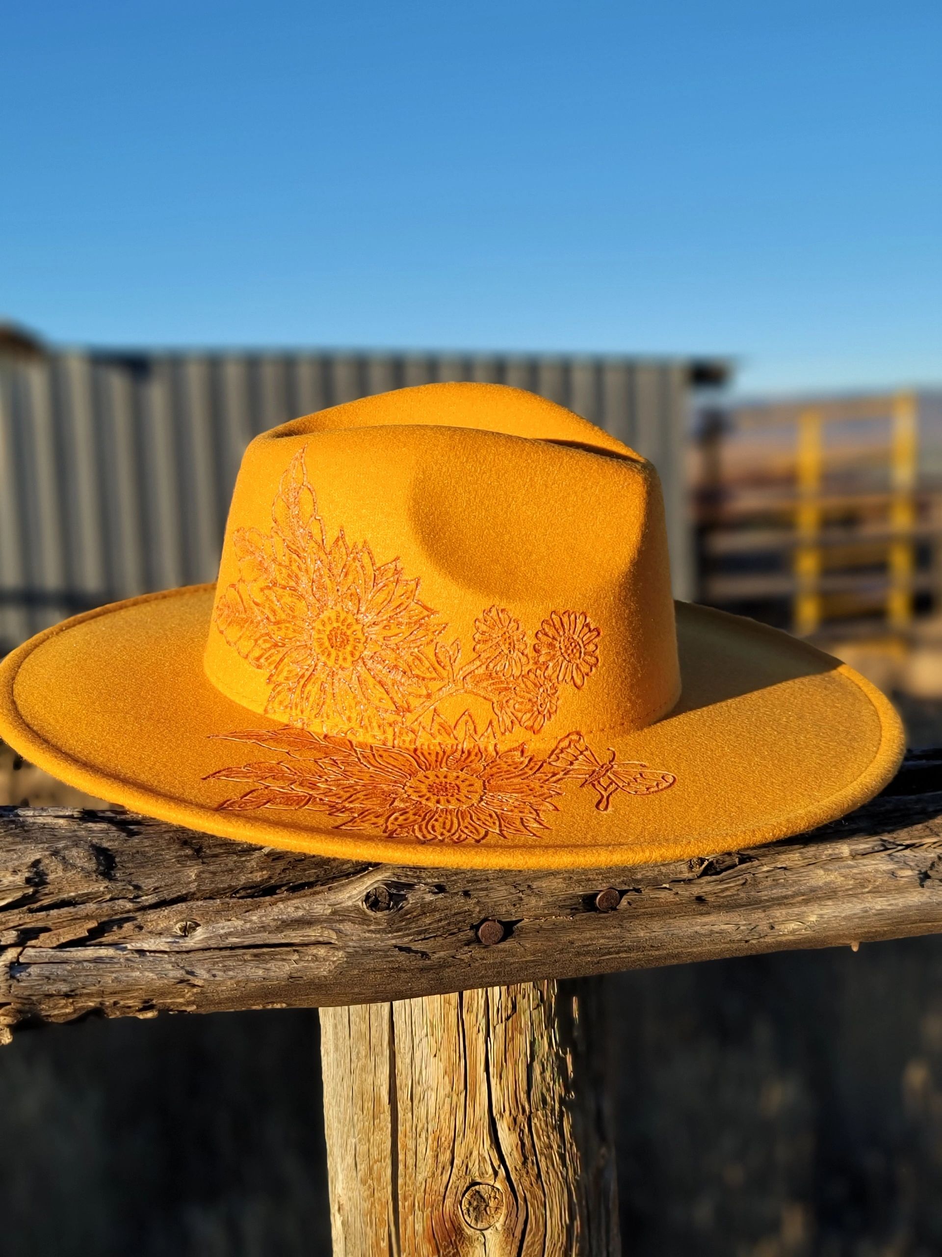 Felt Hat Colorado Peach Creations