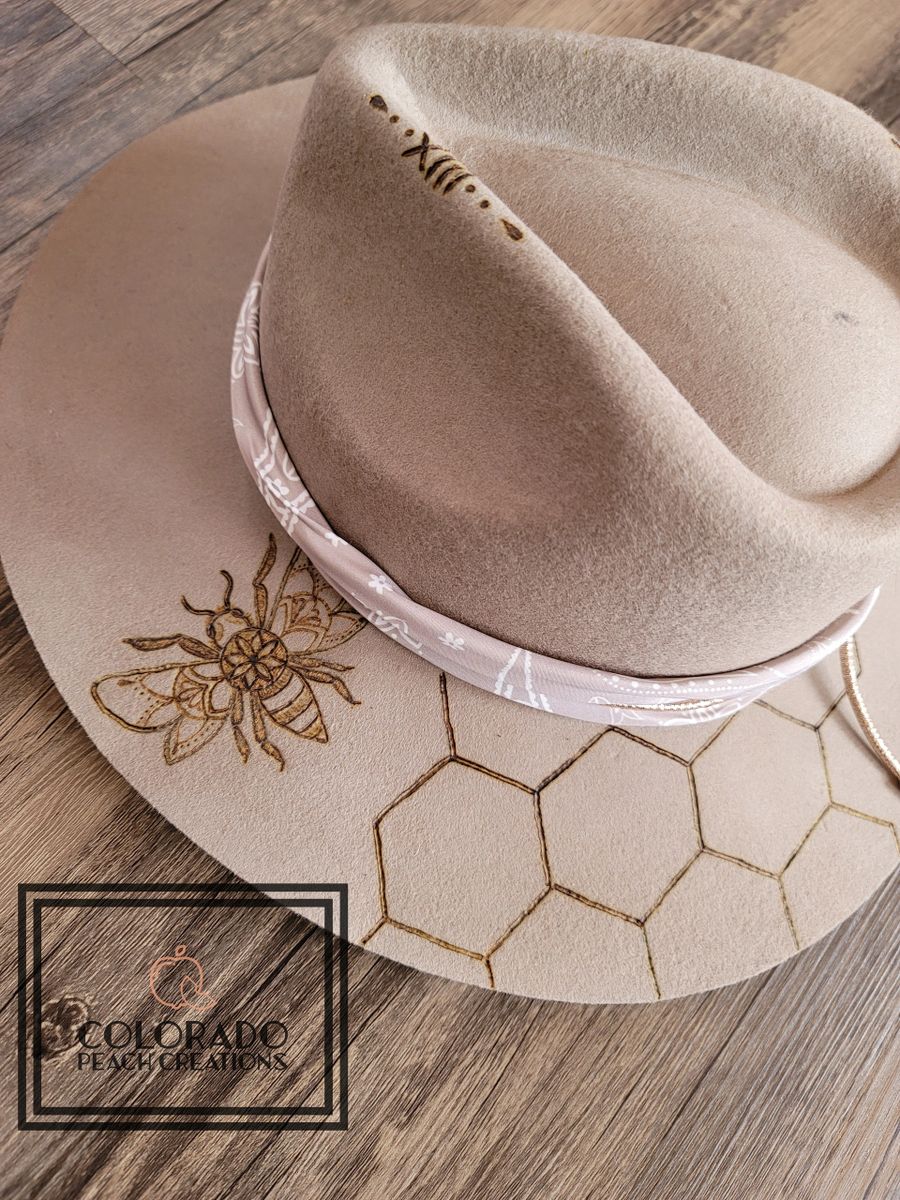Taupe Shyanne Honey Comb Hat