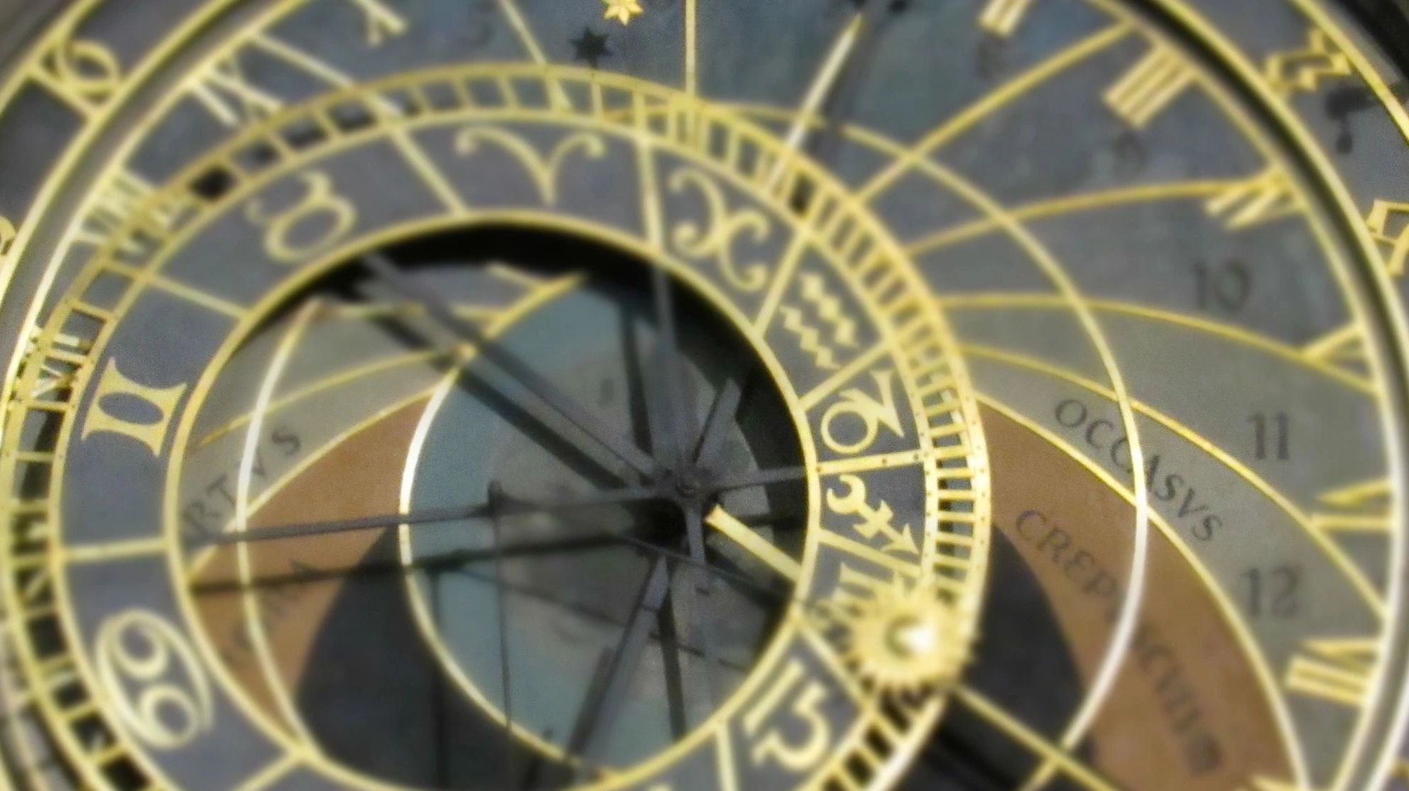 Image of the Prague Astronomical Clock taken on an intercultural expedition.