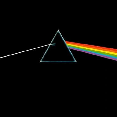 Imagen del album "The Dark Side Of The Moon" de Pink Floyd