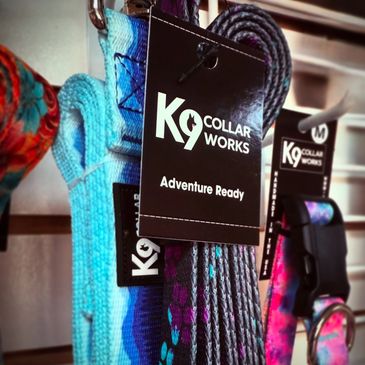 Custom dog collar tags and labels