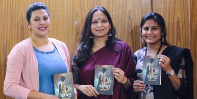 Author Vineeta Asthana, Anchor Nandita Kodesia Mathur, JOurnalist Sharmishtha Sharma