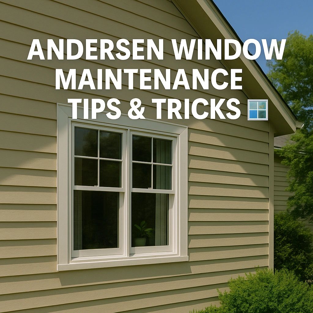 Andersen Window Maintenance Tips & Tricks for Elkhart County Home