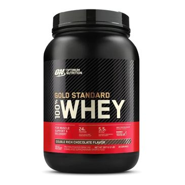 Protein Powder - Double Rich Chocolate Flavor - Gold Standard Whey