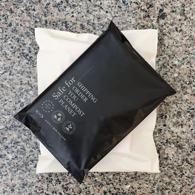 Custom compostable mailer with logo