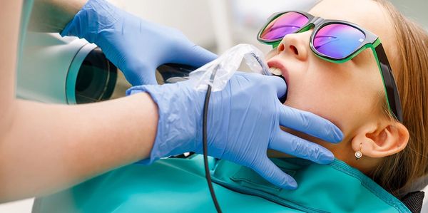 child undergoing digital dental x-ray in Staten Island