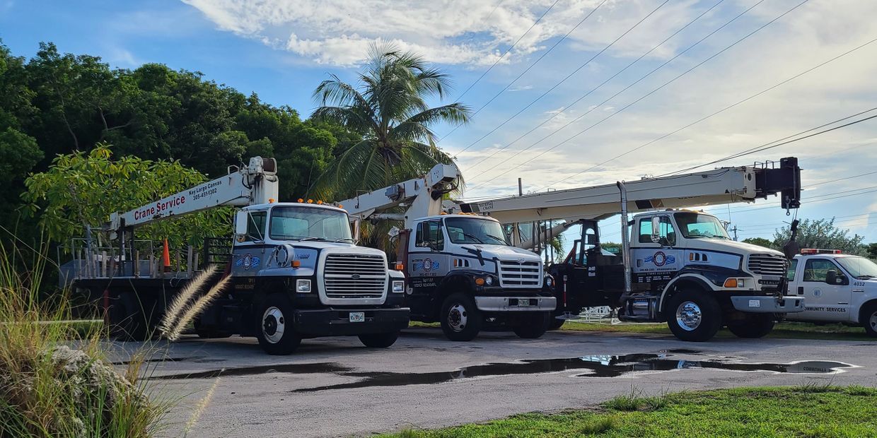 Crane Service Florida Keys Monroe County Key Largo Key West Marathon