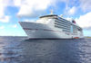 MS Europa 2 anchored off Harbour Island, Eleuthera.