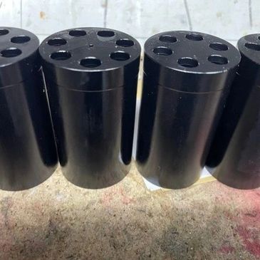 Consistency in mating anodised parts is achieved through tight process controls. 