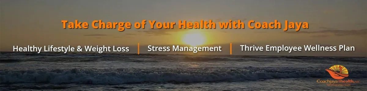 Sunrise with description of services of Coachjaya4health -Healthy lifestyle and Weightloss, Stress M