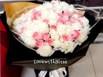 玫瑰花束，求婚花束，99枝玫瑰，99枝