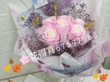 香皂玫瑰花束，香皂花束，玫瑰花束
