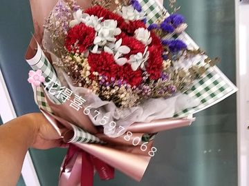 香皂康乃馨花束， 香皂花束， 康乃馨花束， 香皂，康乃馨