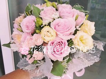 鮮花花球，結婚花球，鮮花手棒花