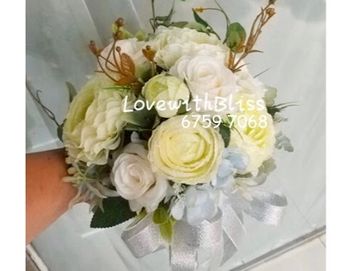 絲花花球，結婚花球