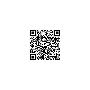 A black and white QR code on a plain white background.
