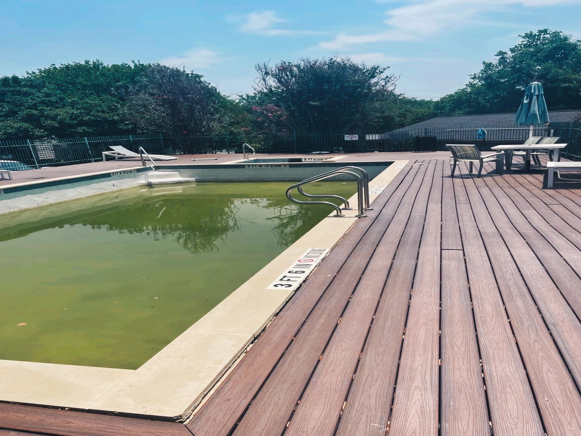 Pool Deck Rebuild (Before Picture)