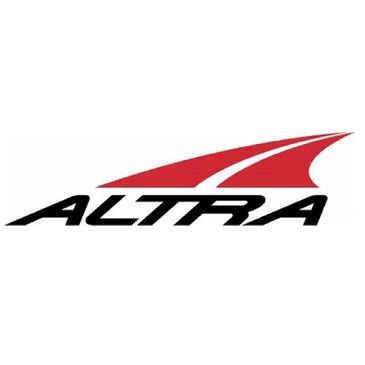 ALTRA logo with a red swoosh above the text.