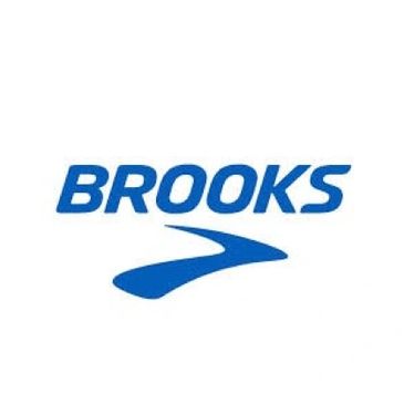 Brooks logo with stylized swoosh design beneath.