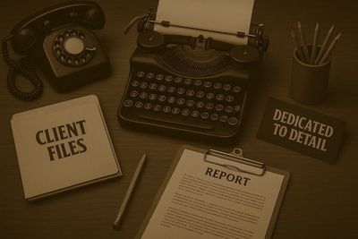 desk layout depicting some of The Wise Owl Agency's styled tools for administrative support 