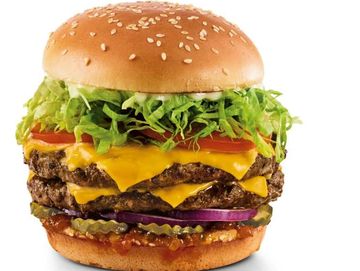 Ikan Double Special Burger