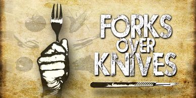 Forks Over Knives - Movie Title Poster