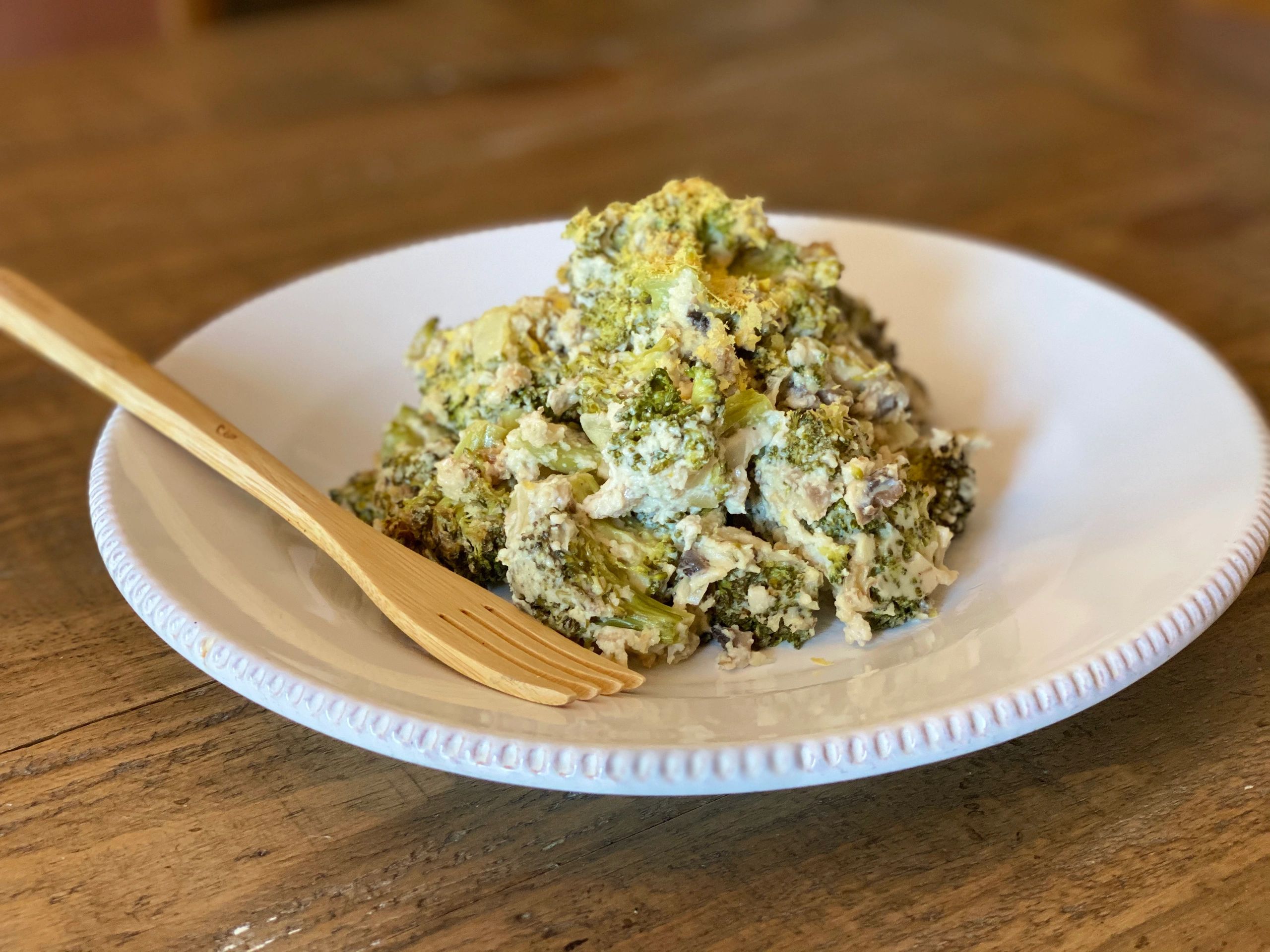Creamy Vegan Broccoli Casserole