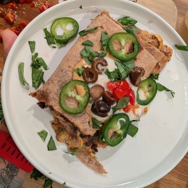 Sheet pan Crunch wrap!