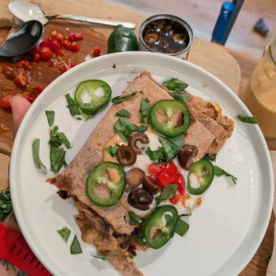 Sheet pan Crunch wrap!