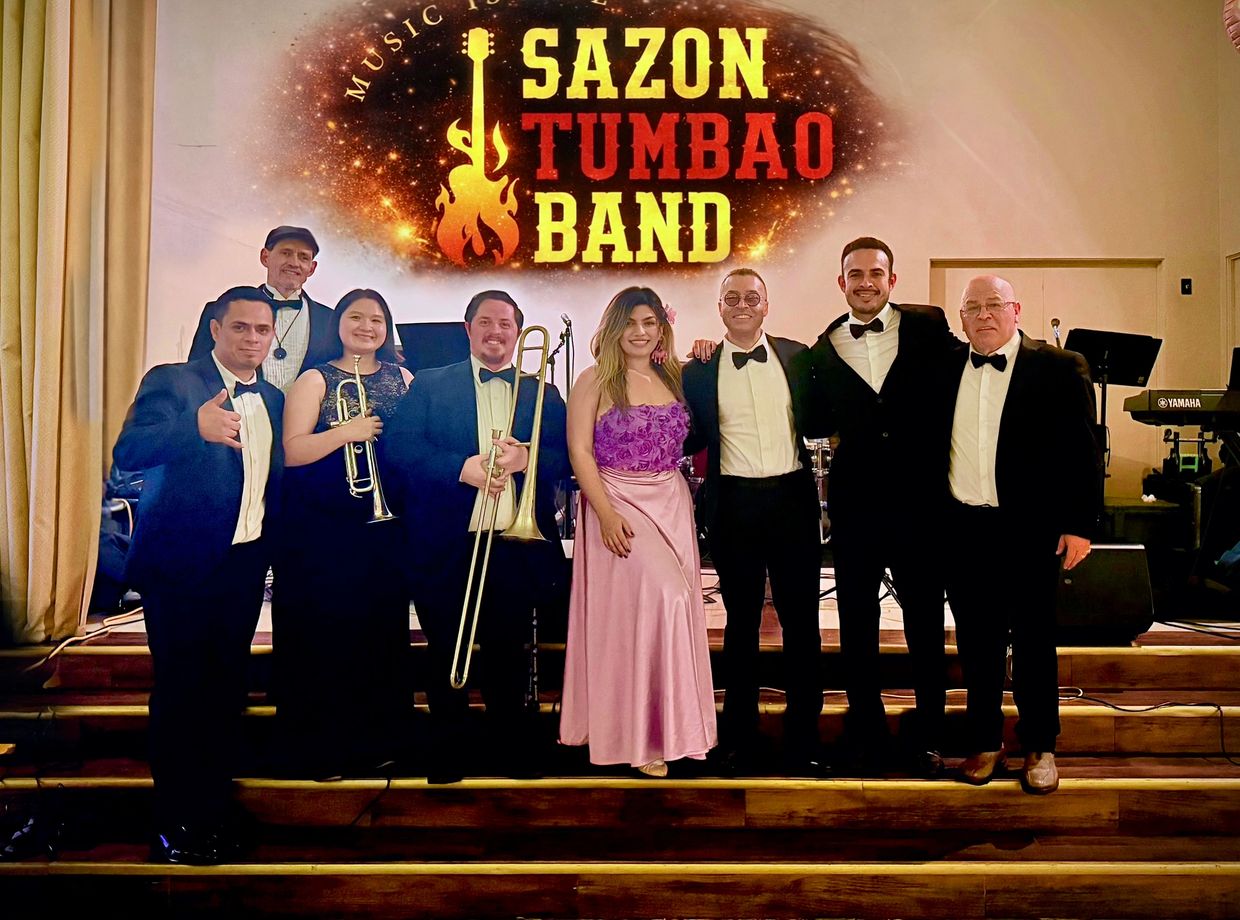 Sazon Tumbao Band Cuban Latin wedding band in Southern California. Cuban Latin Orchestra.