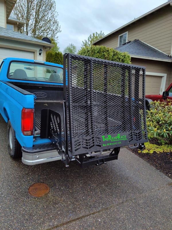 Blue Boy Lawn Care LLC approves of the Ramp Rack for it's efficient design. No more trailer for me!