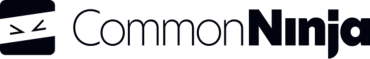 Common Ninja logo with a ninja face icon and bold text.