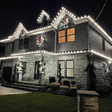 New Home Christmas Light install, storage, and removal