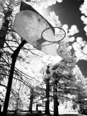 Mountain Cabin Sky Ball