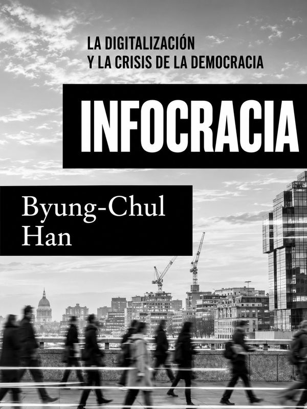 Book cover of "Infocracia" by Byung-Chul Han in Spanish.