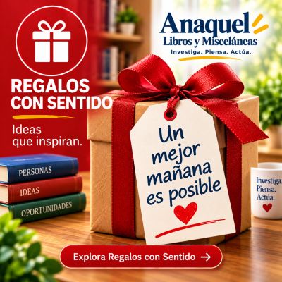 Gift box with inspirational message promotes meaningful gifts by Anaquel Libros y Misceláneas.