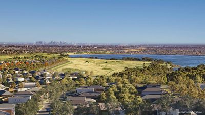 Aerial view of Greenvale homes near Woodlands Historic Park - window cleaning Greenvale