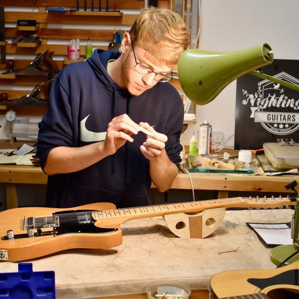Doing a setup on a Electric Guitar